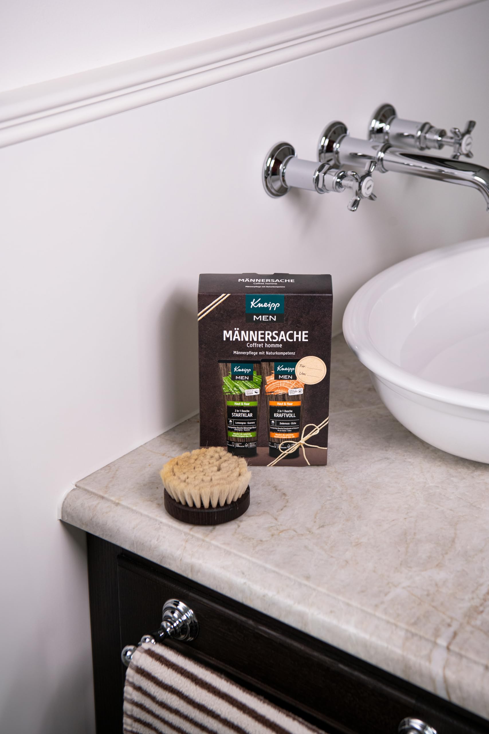 Kneipp Geschenkset Männersache - 2 in 1 Männerduschen von Kneipp in Originalgröße - Wellness Geschenk für Männer – Kneipp Men: Männerpfleg mit Naturkompetenz - 2 x 200ml 7