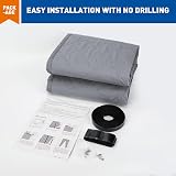 MAGZO Magnetic Thermal Door Curtain 90x200cm Insulated Heavy Windproof view 7