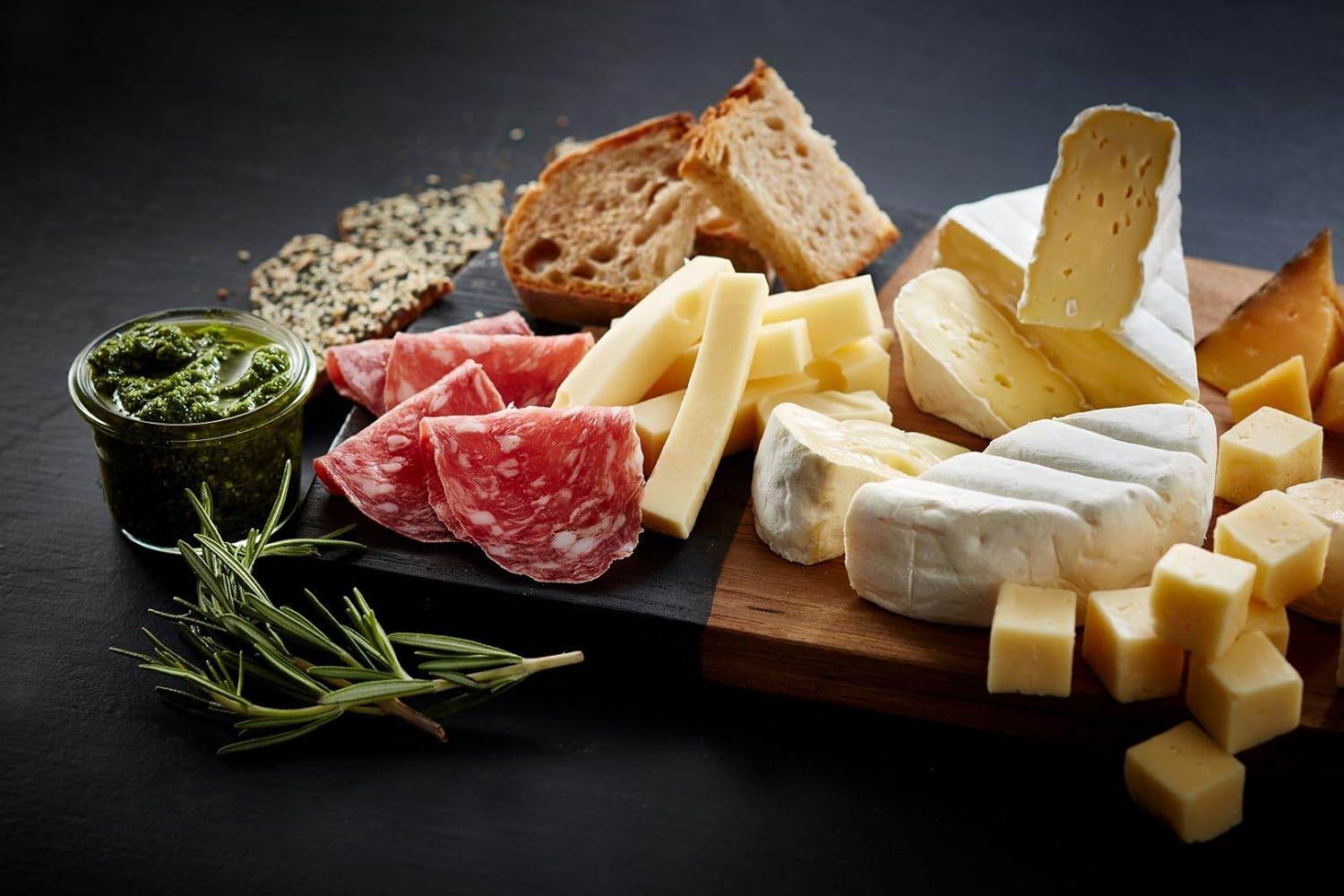 Luxury Cheese & Meat Board Hamper Amazon.co.uk Grocery