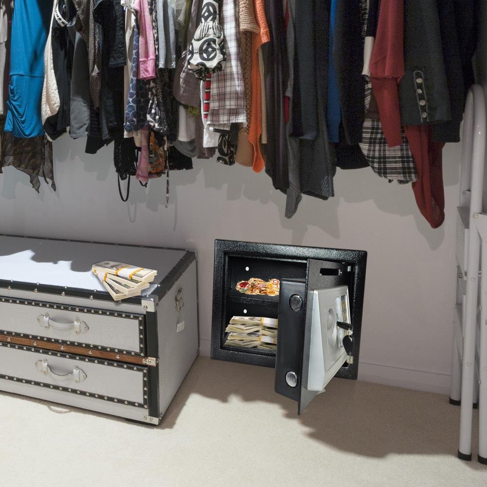 SereneLife Drop Box Safe Box Safes & Lock Boxes Front Loading Safe