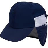 SwimZip UPF 50 Sun Hat with Neck Flap, Beach Hat for Baby, Toddler &amp; Kids | Sun Protection Hat with Neck &amp; Ear Coverage, Long Brim, Adjustable Strap, Lightweight and Quick-Dry Fabric. Ages 0-8
