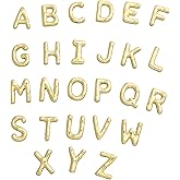 MYAROMA FINDINGS 26pcs Alphabet Letter Charms