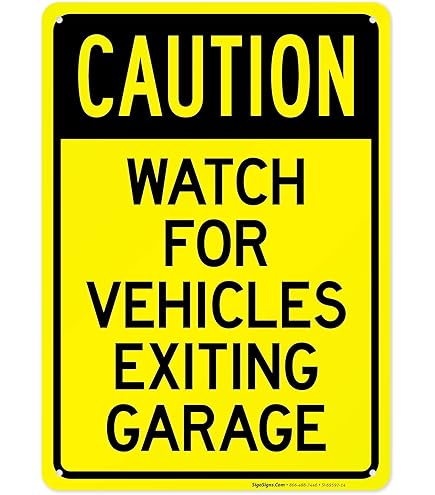 Amazon.com: ZMKDLL Caution Watch for Vehicles Cars Trucks