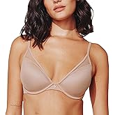 ThirdLove Push Up Plunge Bra for Women, Comfortable and Supportive Taupe