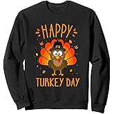 Funny thanksgiving family dinner with happy turkey day Sweatshirt