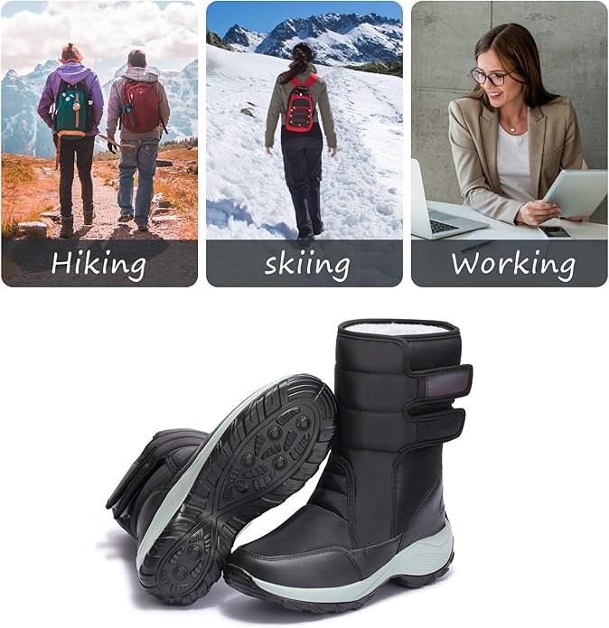 Waterproof Snowmobile Anti Slip Outdoor Walking
