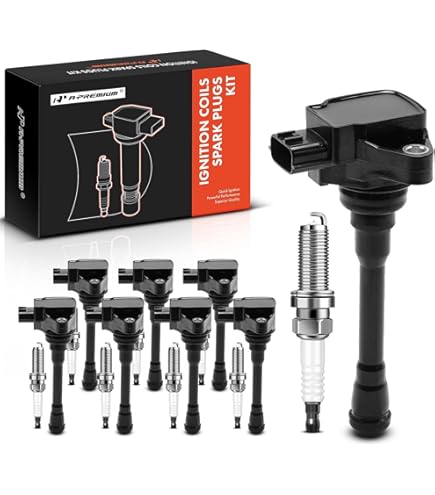 Amazon.com: ENA Set of 8 Front and Rear Ignition Coil 5.6 V8