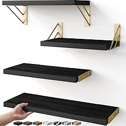 BAYKA Floating Shelves for Bedroom Decor, Wall