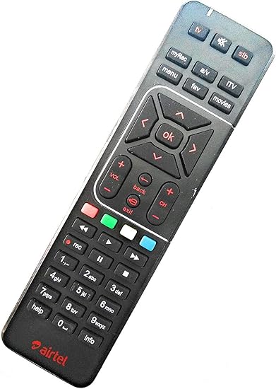Buy Airtel Digital Tv Dth Remote Sd Hd Hd Recording Compatible Online At Low Prices In India Amazon In
