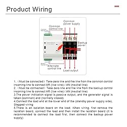 GAEYAELE Automatic Transfer Switch Three Phase ATS