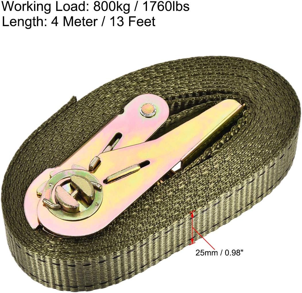 Distintocafes Com Br Motors Tie Downs Uxcell Ratchet Tie Down Lashing Strap 1mx25mm 800kg Load Cap Polyester For Moving Cargo Orange Pack Of 2