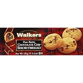 Walkers Shortbread Chocolate Chip Shortbread Cookies, 4.4 Ounce Box