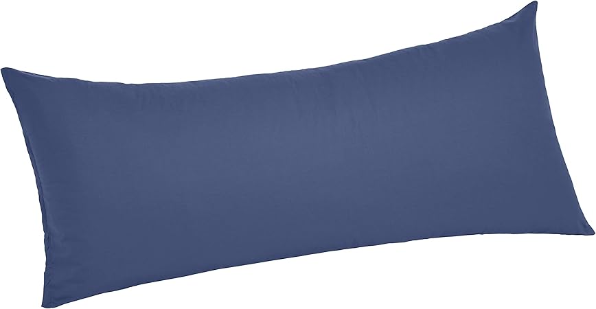 Amazon Com Amazonbasics Ultra Soft Body Pillow Cover Pillowcase