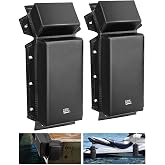KEMIMOTO Boat Bumpers for Docking, Marine Dock Fender for Straight-Edge or Corner, Mounting Hardware Included, 2Pack PWC Fenders Boat Fenders Bumpers with 2 Ropes