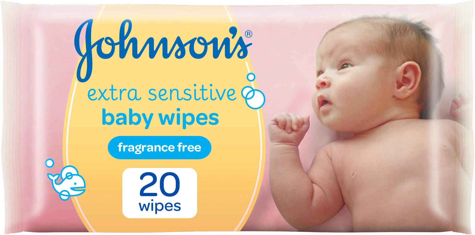 johnsons extra sensitive baby wipes