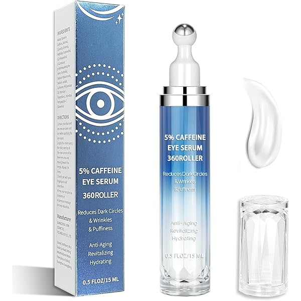 EYE PUDDING+ 5本セット Amazon.com: Eye Serum with 5% Caffeine & 5% Retinol – Under
