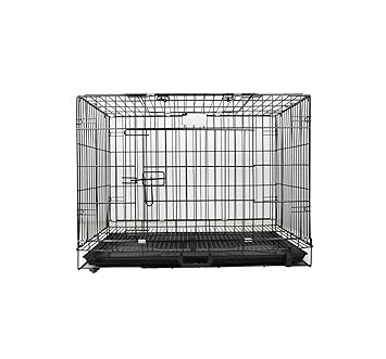 W9 Cage for Rabbit/Cat/Guinea Pig/Puppy with Removable Tray-L-60 cm * W-42 cm * H-52 cm (24 Inch Cage)