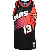 Amazon Com Steve Nash Phoenix Suns Mitchell And Ness Men S Black Throwback Jesey Clothing