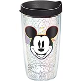 Tervis Disney Mickey Rainbow Made in USA Double Walled Insulated Tumbler Travel Cup Keeps Drinks Cold & Hot, 16oz, Classic