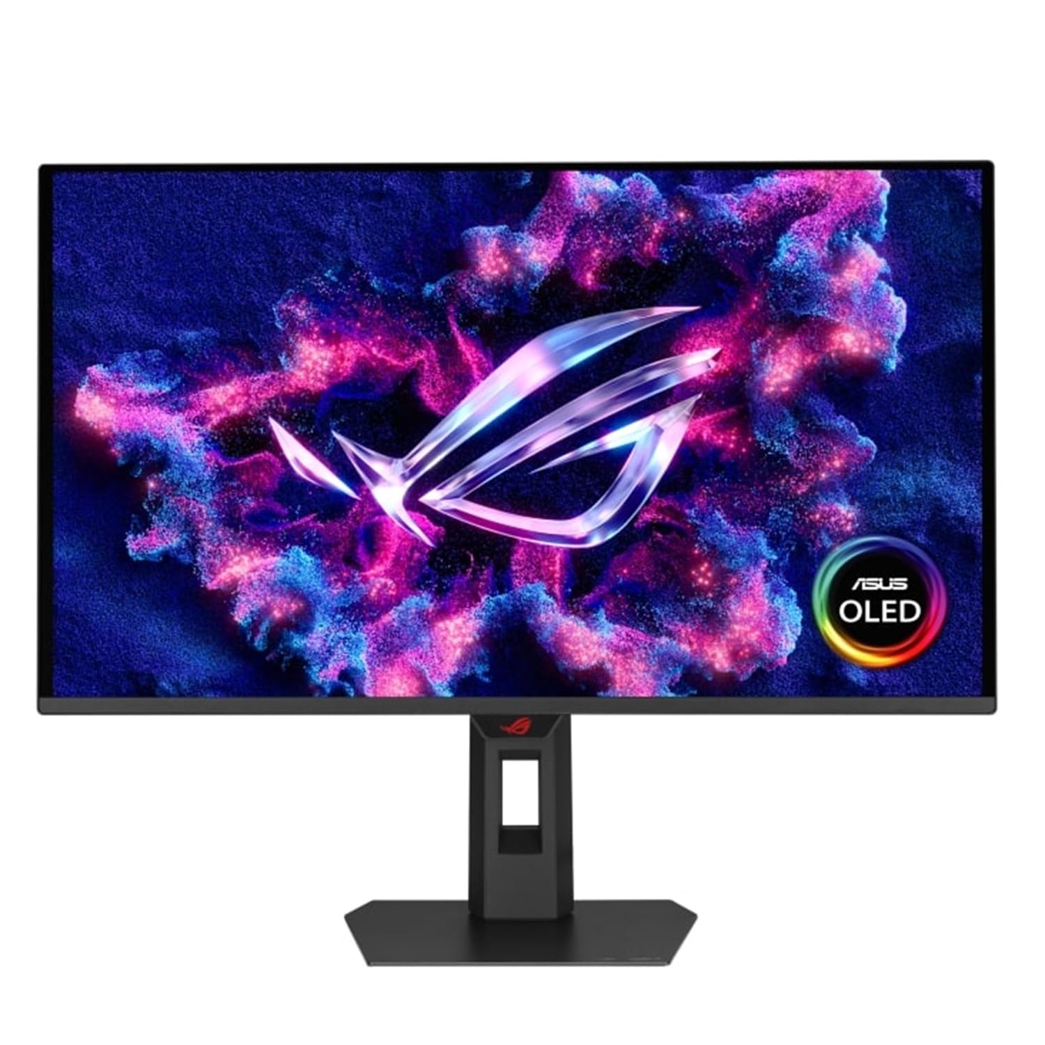 ASUS ROG Strix OLED XG27AQDNG, Monitor Gaming da 26,5" QD-OLED (2560 x 1440), 0,03ms Response Time, 360 Hz, ELMB e Compatibile con G-SYNC, Neo Proximity Sensor, DisplayWidget Center, Nero