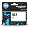 Original HP 962 Yellow Ink Cartridge | Works with HP OfficeJet 9010 Series, HP OfficeJet Pro 9010, 9020 Series | Eligible for