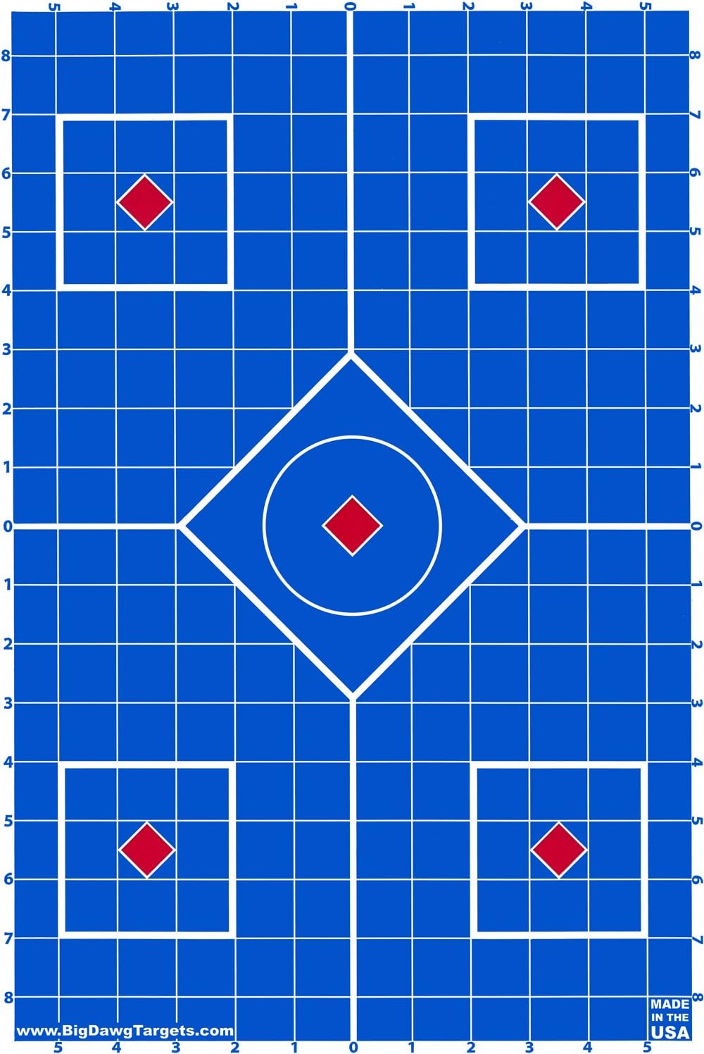12 X 18 Inch Reactive Splatter Sight-in Target - 25 Pack : Sports & Outdoors