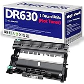 Compatible DR630 DR-630 Drum Unit (Not Toner) Replacement for Brother DR660 DR-660 tn660 Drum Work with DCP-L2520DW DCP-L2540DW HL-L2300D HL-L2305W HL-L2320D HL-L2340DW HL-L2380DW HL-L2680W 1 Pack
