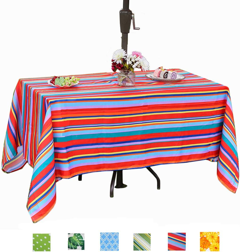 Best patio table covers with umbrella hole and zipper