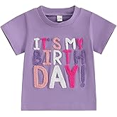 GOOCHEER It’s My Birthday Girl Shirt 1st 2nd 3rd 4th 5th Girls Birthday T-Shirts Short Sleeve Tees Birthday Outfit Clohtes