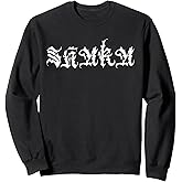 Shaka - Streetwear Vintage Cholo Script Goth Inspired Sweatshirt