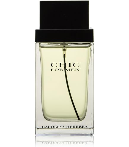 Carolina Herrera Chic Eau De Toilette for Men, 3.4 ounces : Amazon