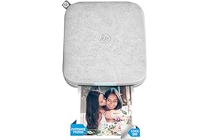 HP Sprocket 3x4 Instant Photo Printer – Wirelessly Print 3.5x4.25” Photos on Zink Paper from iOS & Android Devices