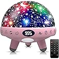 YACHANCE Baby Night Light Star Projector Night Light projector for Kids Room with Sound Machine White Noise Machine for Sleeping Soother Nursery Lamp 9 Natural Sounds 20 Lullabies Remote Control Timer