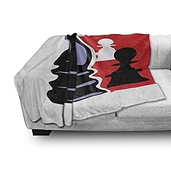 Ambesonne Board Game Soft Flannel Fleece Throw