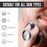 flexii Silicone Face Scrubber Charcoal – Gentle Facial Cleanser for All Skin view 4
