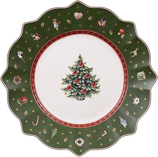Villeroy & Boch Toy's Delight Grüner Frühstücksteller, 24 cm, Premium Porzellan