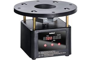 briidea Deer Feeder Timer, All-in-One Deer Feeder Motor and Timer Kit with Programable Digital Timer, Metal Spin Plate, Adjus