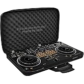 ITHWIU Hard EVA DJ Controller Case Lightweight Molded EVA Storage Case, Fits Pioneer DDJ SR SR2 RR Denon MC4000