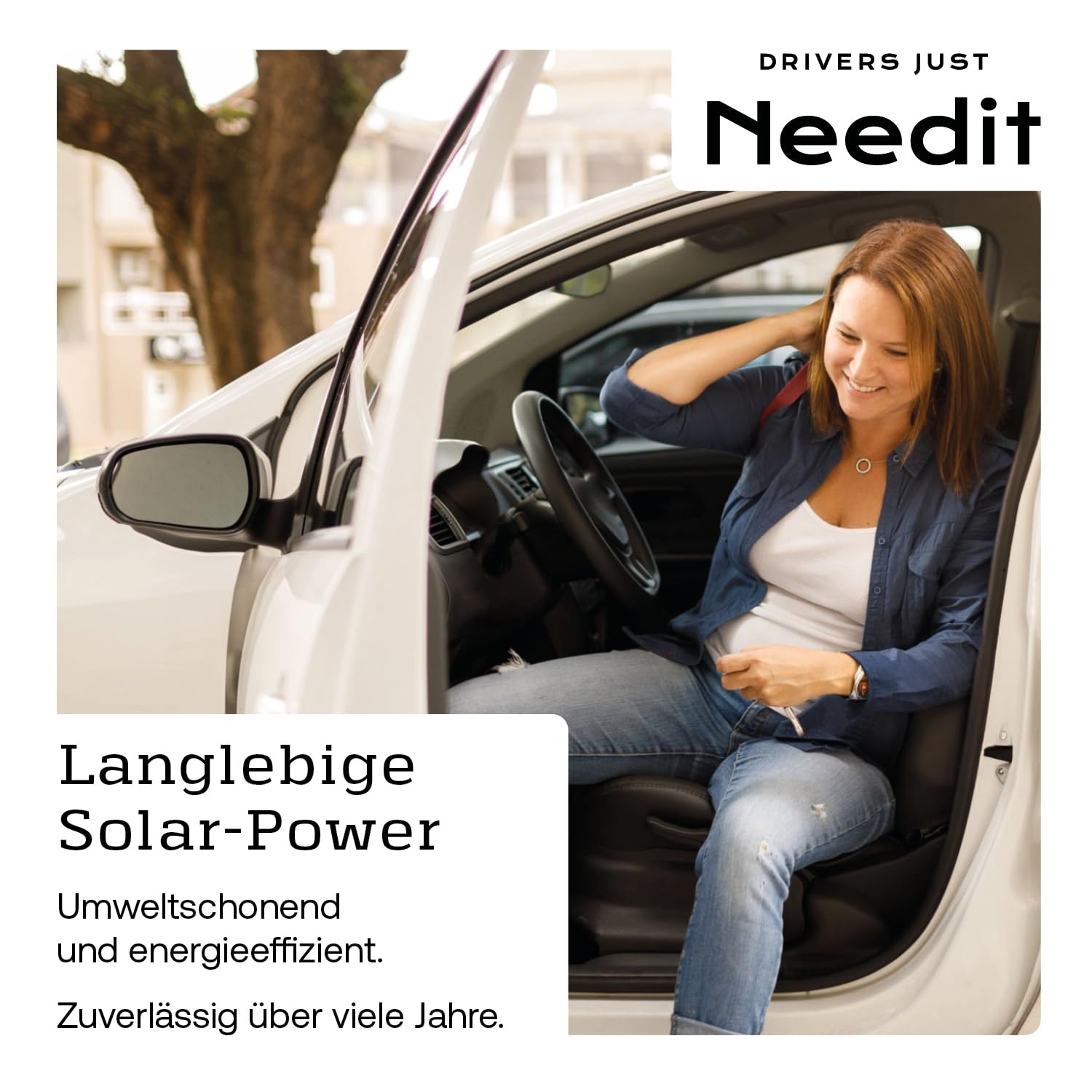 Needit Park Micro Solar elektronische Parkscheibe [NEUES Modell 2025] I unendlich Energie, Null Batteriewechsel | einzige Parkscheibe in Deutschland mit integriertem wiederaufladbarem Akku | blau 7