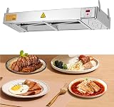 YJINGRUI 650W Food Warming Heat Lamp Adjustable 30-100℃ Digital Display view 8