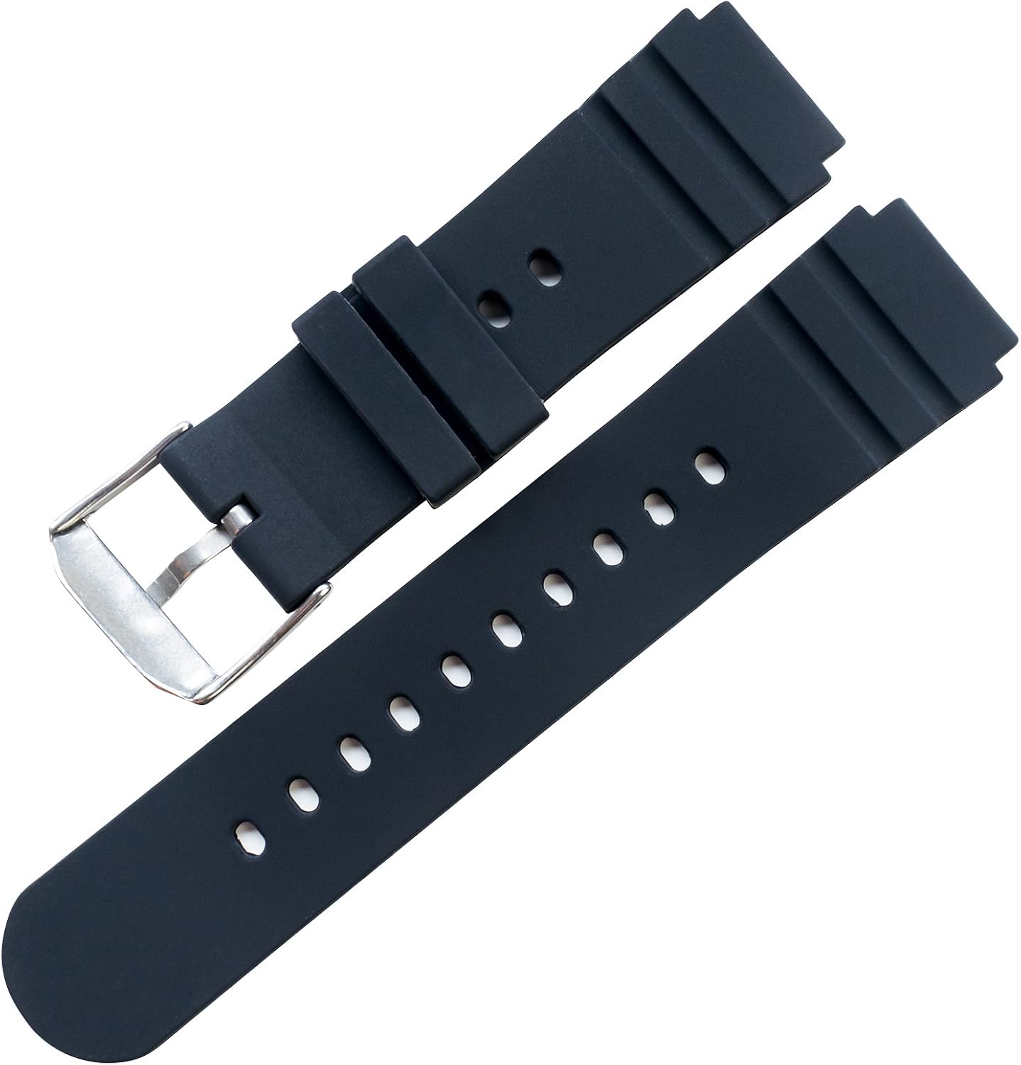 Amazon Ton Charme トンチャーメー 腕時計用ベルト シリコン 時計バンド ブラック 防水防汗タイプ スポーツ 社外品 互換品 対応 ラグ幅 21mm 22mmブラック シルバーバックル 時計バンド 腕時計 通販