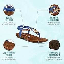 PATRIZIA GADELINA BLUE MULTI Shoe US 6.5-7