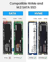 ORICO M.2 NVMe SATA SSD Enclosure Adapter