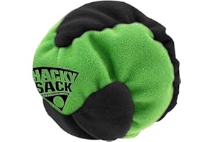 Wham-O Striker Hacky Sack 2.25" Footbag and 1.9" Impact Hacky Kick Ball Sacks for Outdoor Activity Games