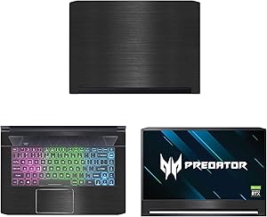 Decalrus - Protective Decal for Acer Predator Triton 500 PT515-51 (15.6