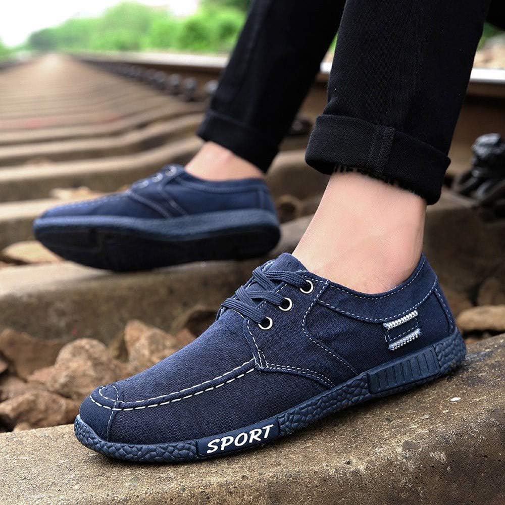 Men Sports Shoes Fashion Denim Canvas 