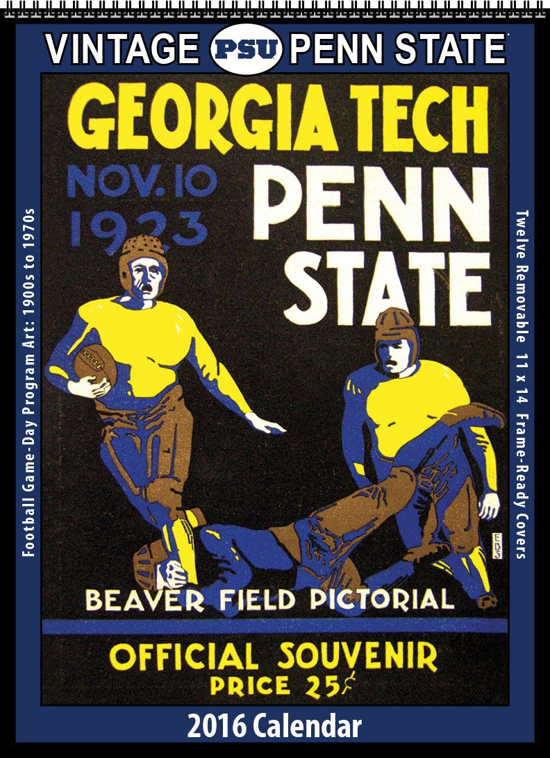 Psu 2022 Calendar Penn State Nittany Lions 2016 Vintage Football Calendar: Asgard Press:  9781630361938: Amazon.com: Books