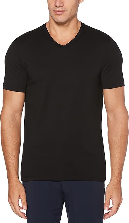 Perry Ellis mens Core V-Neck Tee Shirt: Buy Online at Best Price in UAE ...