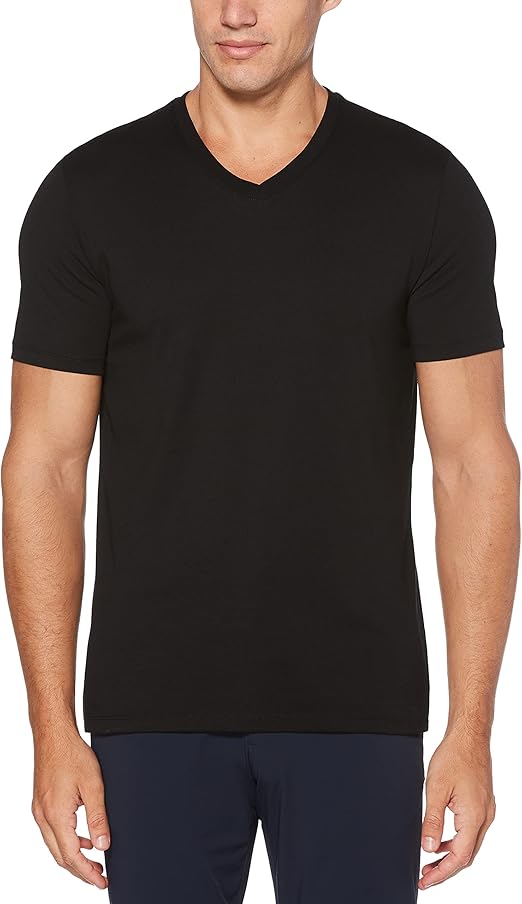 Perry Ellis mens Core V-Neck Tee Shirt: Buy Online at Best Price in UAE ...
