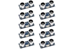 D-FLIFE 10pcs HC-SR04 Ultrasonic Sensor Distance Module for Arduino MEGA2560 Nano Robot XBee ZigBee by ElecRight